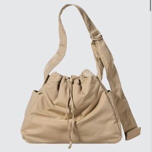 Uniqlo Soft Puffy Nylon Shoulder Bag